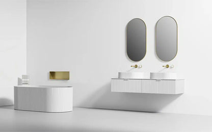 Mosaico Vero Fabulous White Large Vanity Matt 1600x320x503mm