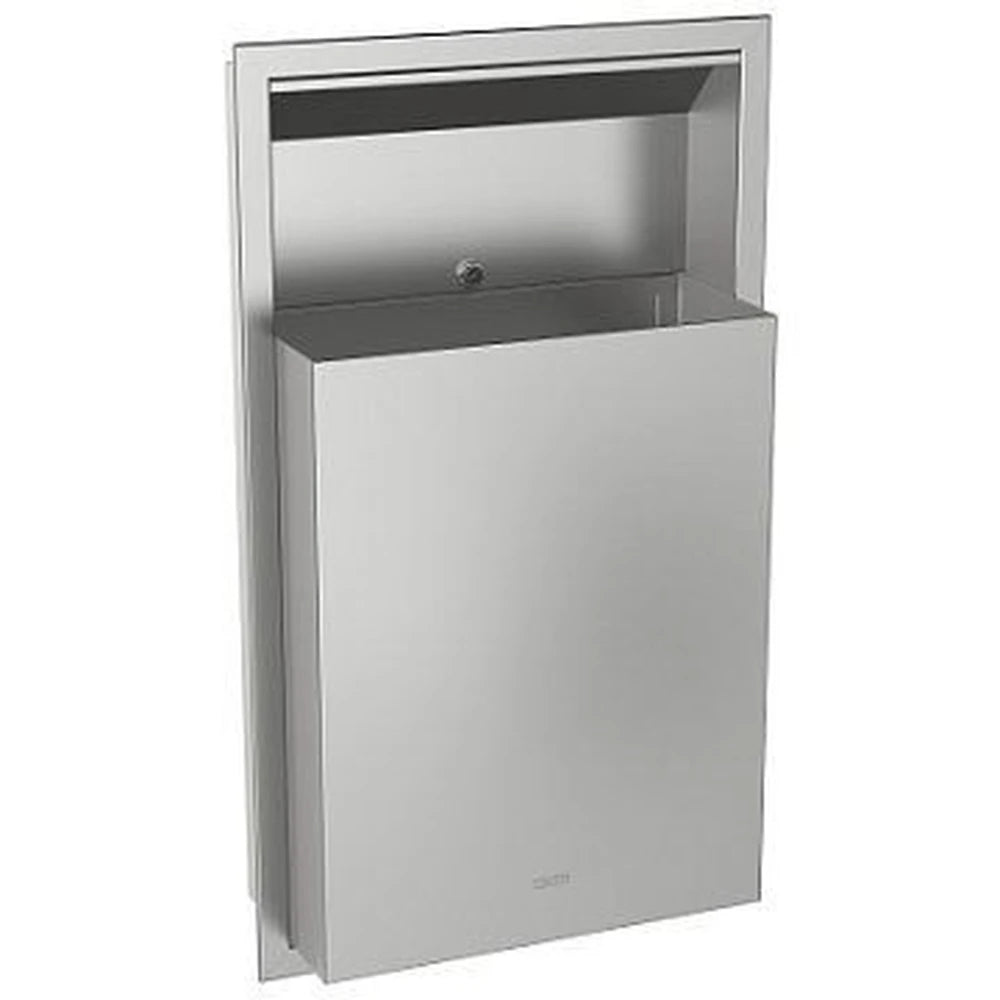 Bathroom Accessories Bin Franke Rodan RODX605E Recessed Stainless Steel