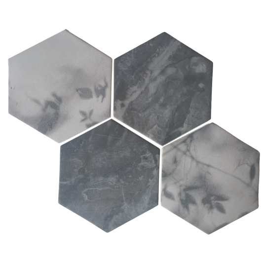 Mosaic CW Invierno Hexagonal Dark Gry
