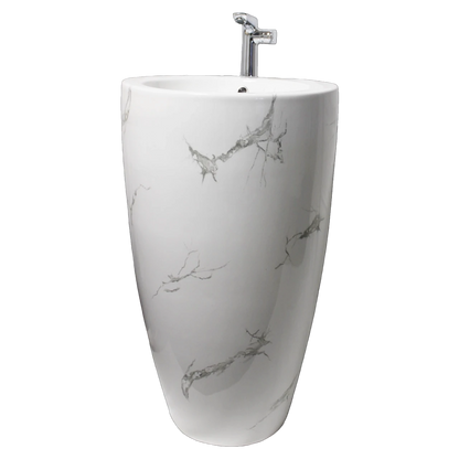 Basin Flavio F/s Carrara 480x490x825mm
