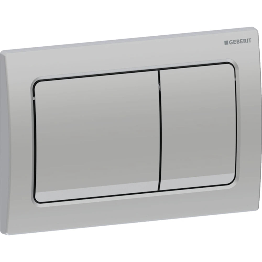 GEBERIT 115.055.46.1 ALPHA30 DUAL FLUSH ACTUATOR PLATE MATT