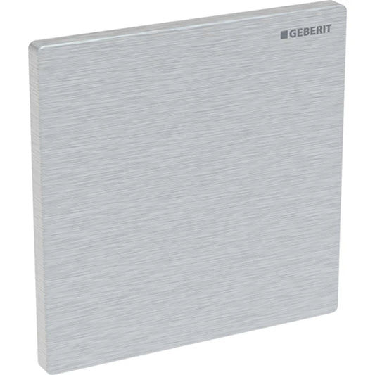GEBERIT 116.069.FW.1 COVER PLATE SS FOR URINAL FLUSH CONTROL BRUSHED