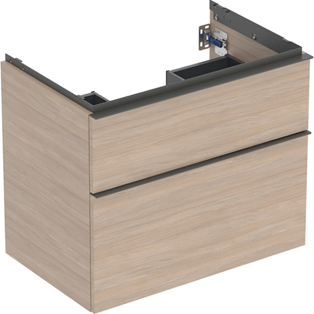 GEBERIT 502.304.JH.1 ICON CABINET 2 DRAWER 740x620mm OAK NATURE