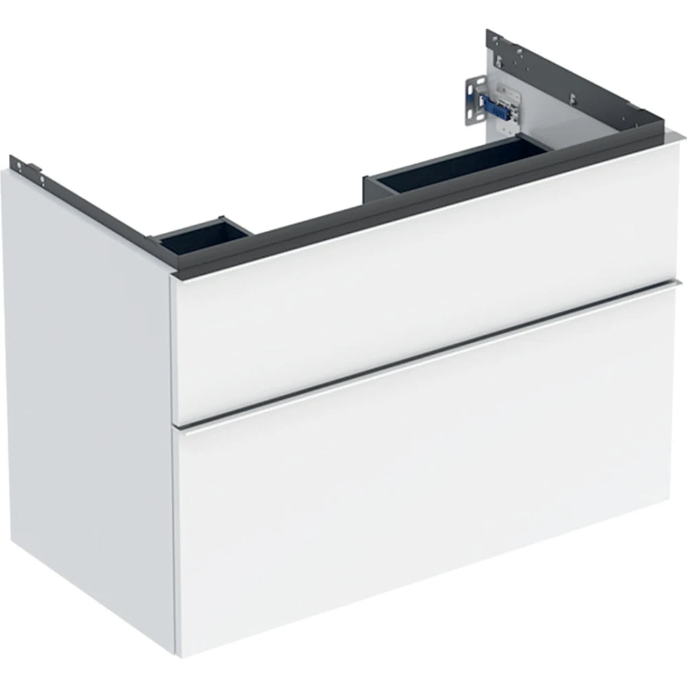 GEBERIT 502.305.01.2 ICON CABINET 2 DRAWER 890x620mm WHITE