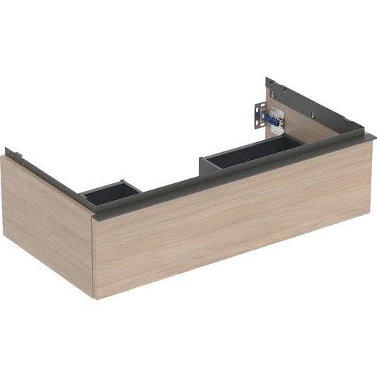 GEBERIT 502.312.JH.1 ICON WALL HUNG CABINET 1 DRAW OAK NATURE