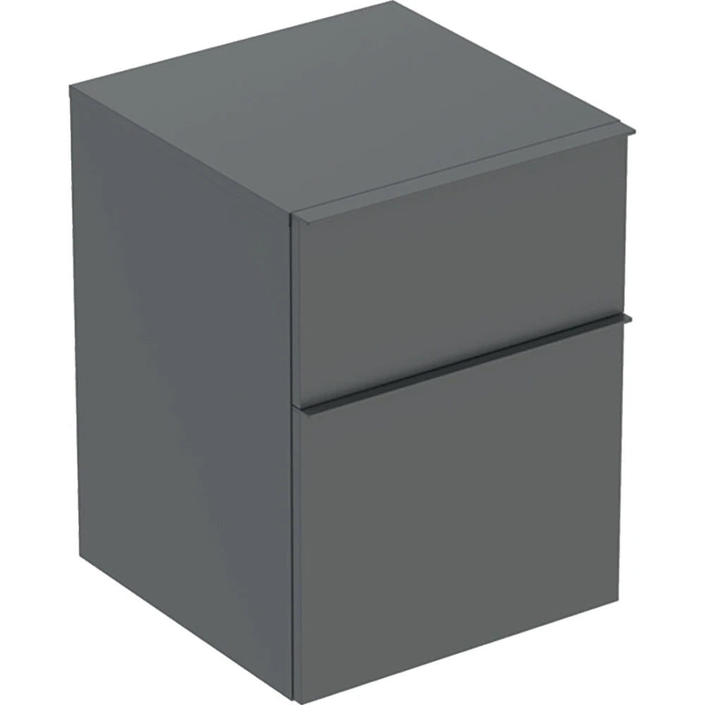 GEBERIT 502.315.JK.1 ICON LOW CABINET 2 DRAWER 450x600mm MATT LAVA
