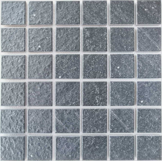 Mosaic CW Charcoal Porcelian
