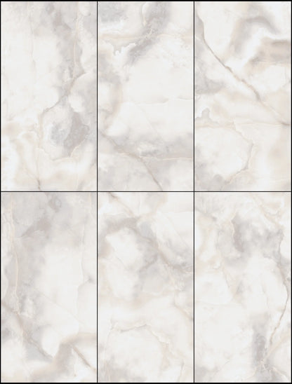 Minas Grey Polished Porcelain 600x1200 1st Grade Floor & Wall Tiles