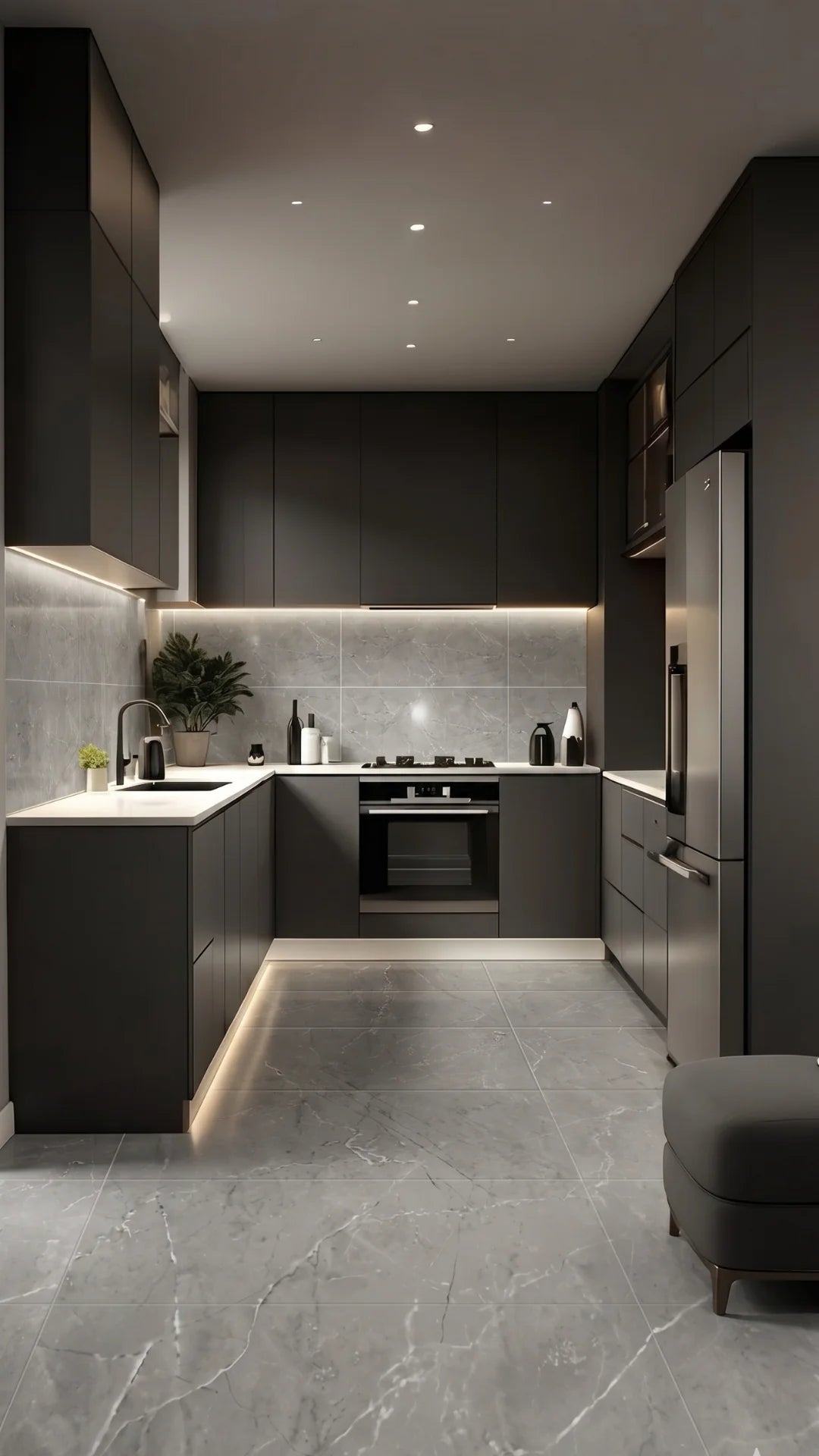 Novel Grey Polished Porcelain 600x1200 1st Grade Floor & Wall Tiles