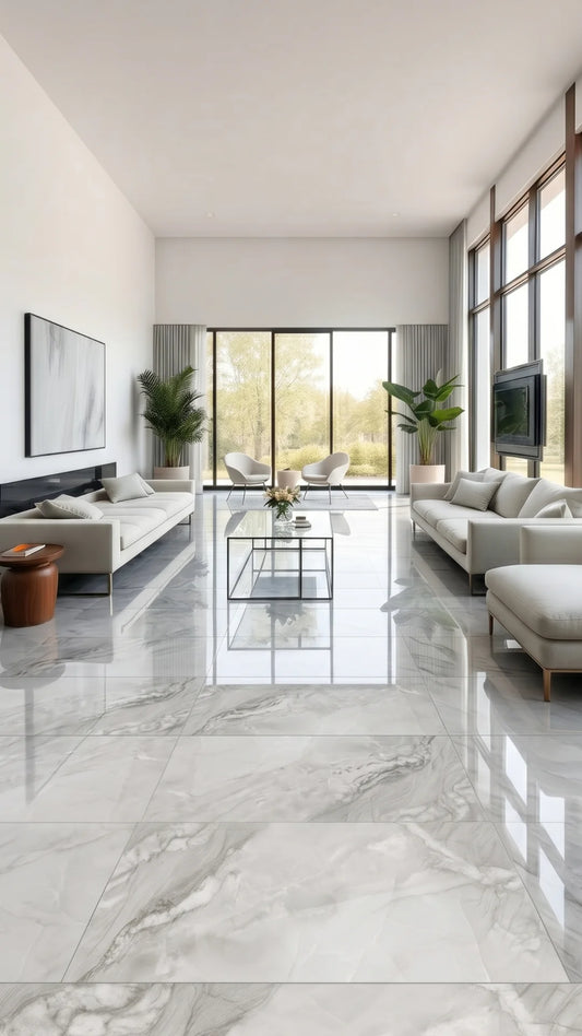 Salina Marble Polished Porcelain 600x1200 1st Grade Floor & Wall Tiles