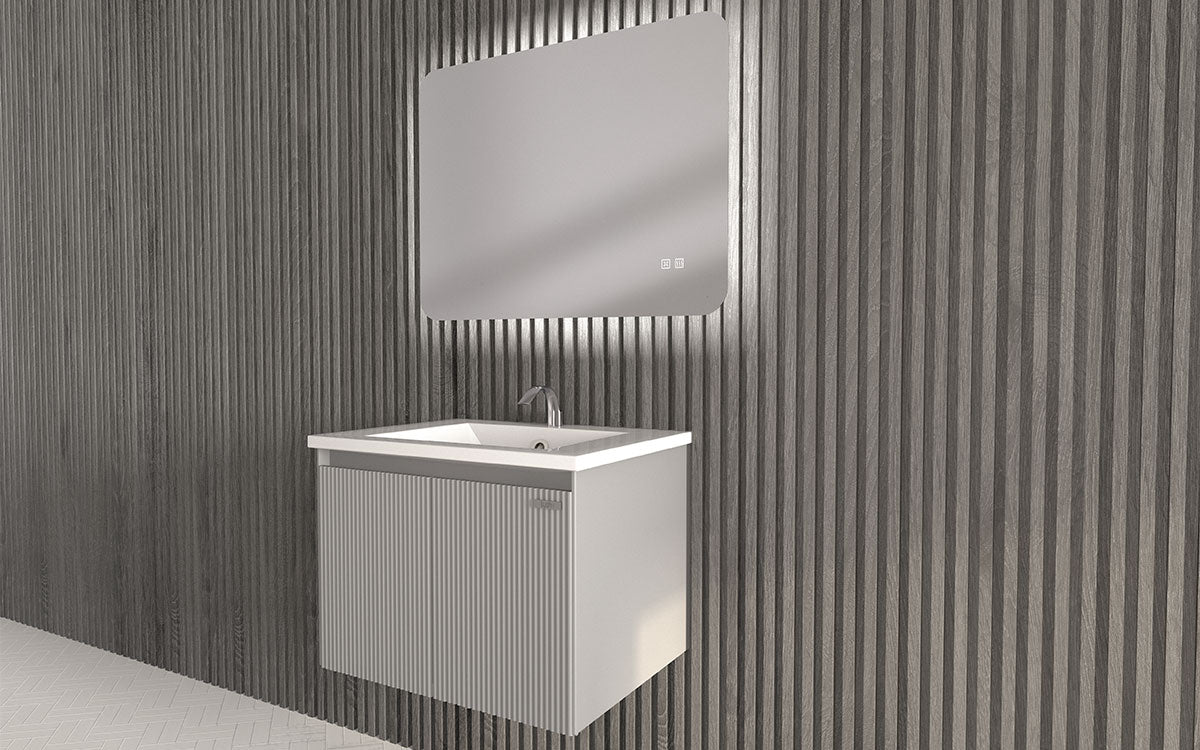 Mosaico Vero Juicy Vanity 600mm Grey