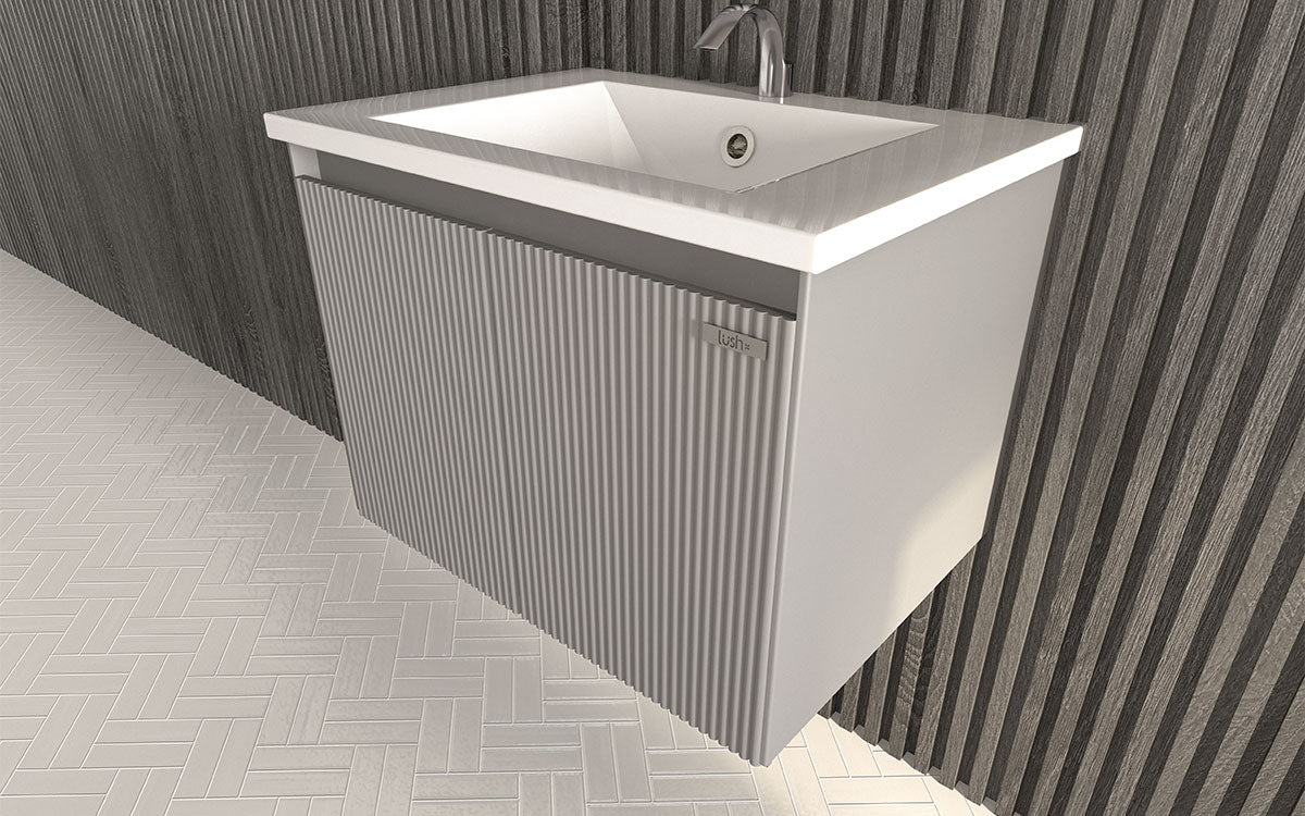 Mosaico Vero Juicy Vanity 600mm Grey