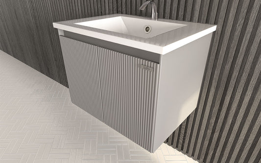 Mosaico Vero Juicy Vanity 600mm Grey