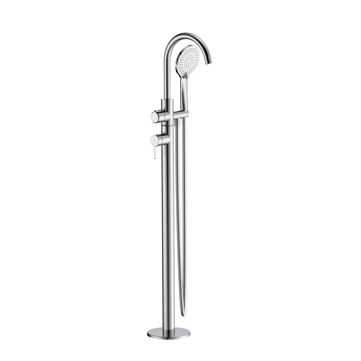 Jensen Zen Chr Freestanding Bath Mixer