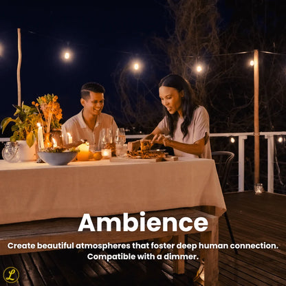 Litehouse 10 Metre Black Solar String Light