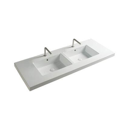 Flavio Basin Magna 54x140 Doppia Vasca