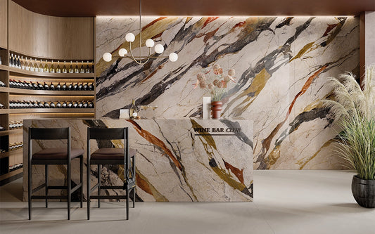 Marmo E Pietra Breccia Sicilia Matt Slab 1200x2800mm
