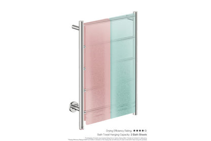 Bathroom Butler BB Heated Natural 5 Bar Pts (STRAIGHT)