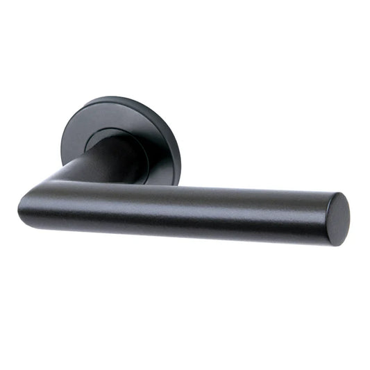 QS Lever Handle Tube Oulu Black