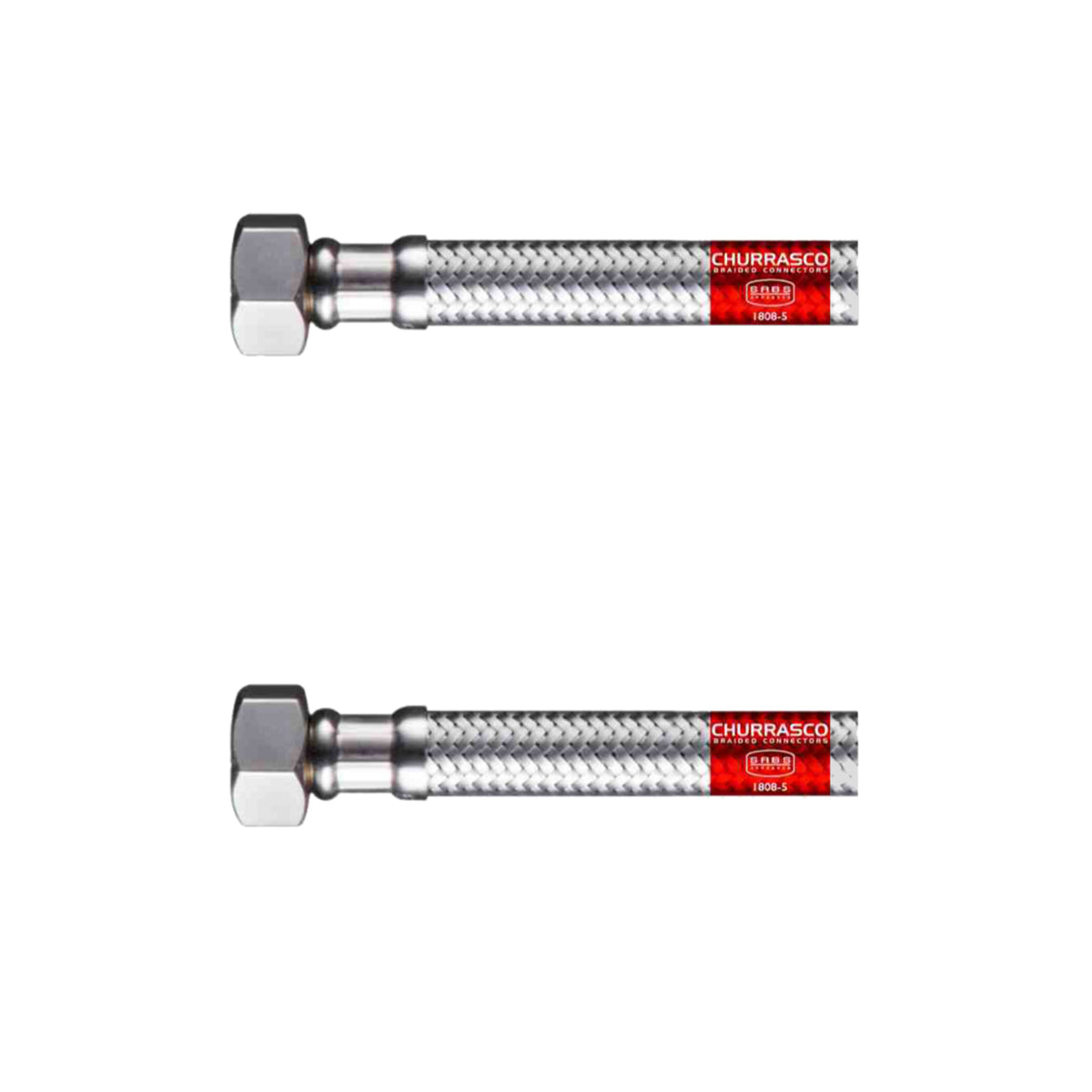 Gio Plumbing Connector SS 1/2f-1/2f 350mm