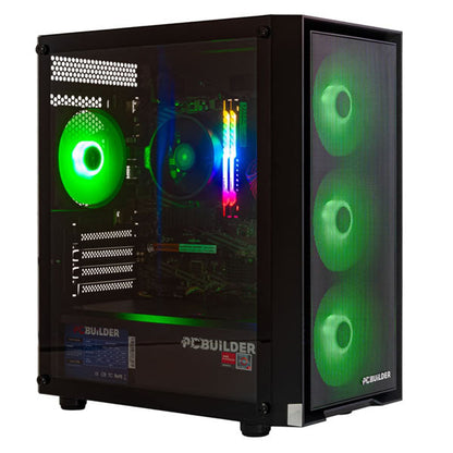 PCBuilder Ryzen 5 5600GT DEFENDER Windows 11 Gaming PC
