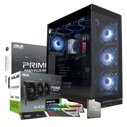 PCBuilder | AMD Ryzen 5 7600 | Maverick | 32GB RAM | 1TB SSD | RTX 5070 12GB | Windows 1 1 Home
