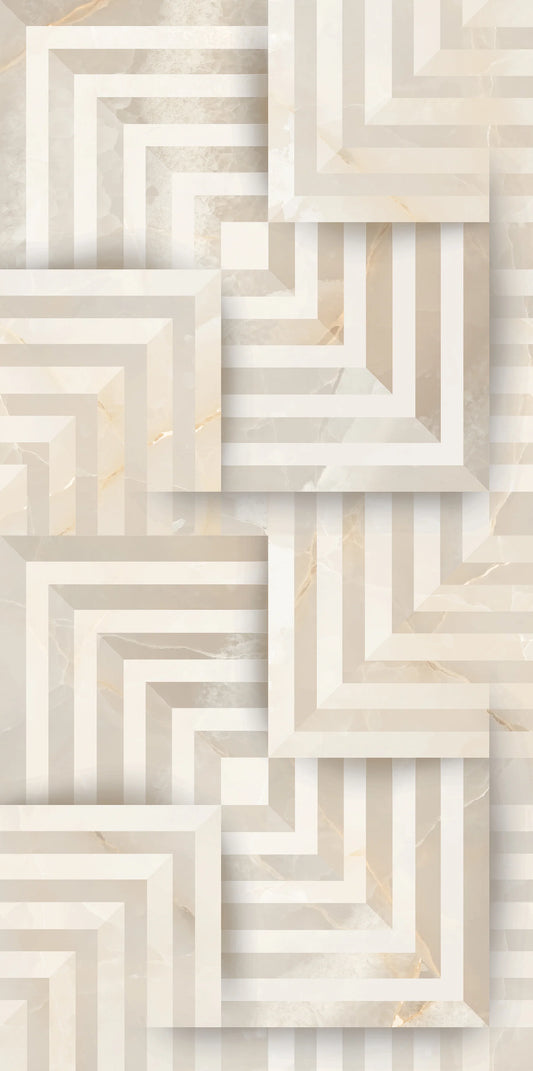 Pesco Warm Decor High Gloss Porc. 600X1200 1st Grade Decor Floor & Wall Tiles