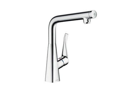 Hansgrohe Metris select kitchen mixer chrome