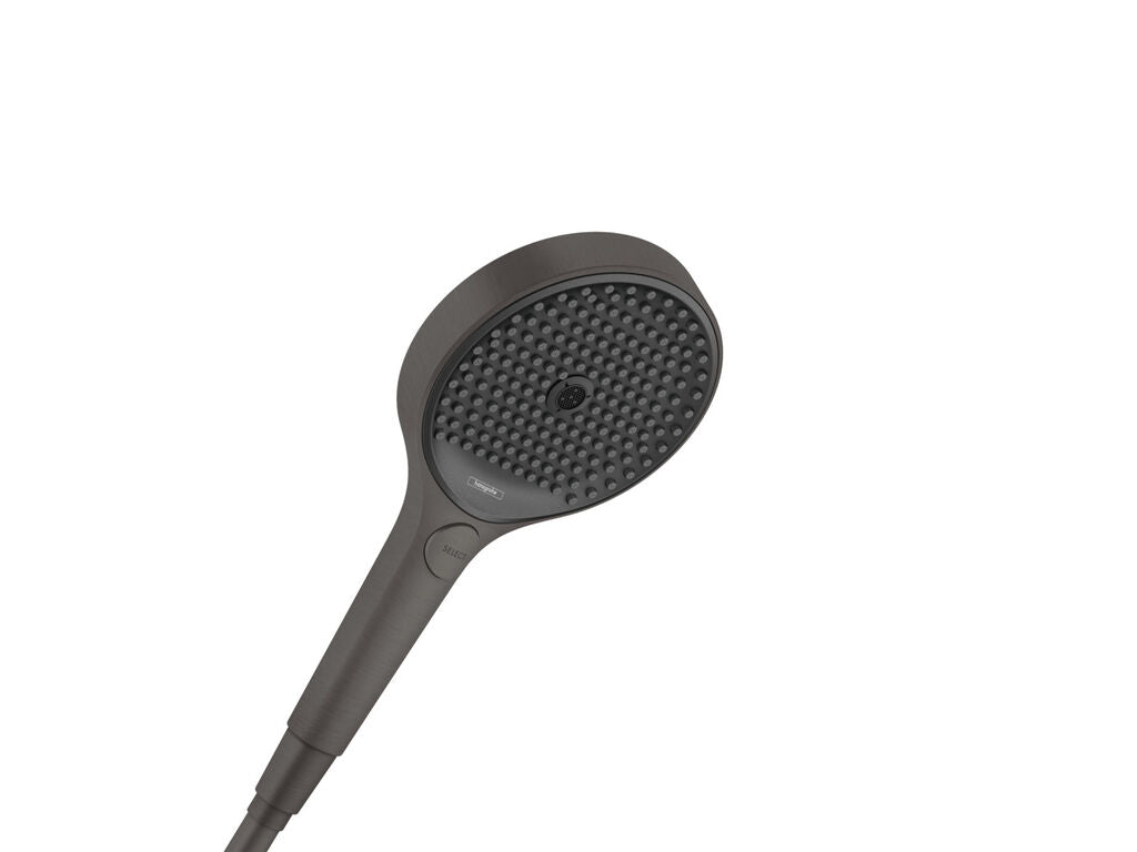 Hansgrohe rainfinity 130 3jet hs brushed black chrome