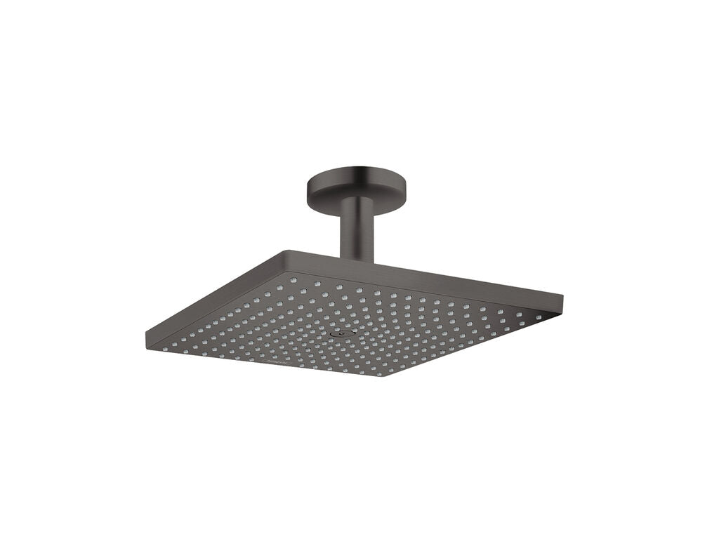 Hansgrohe rd e 300 1jet sh ceiling brushed black chrome