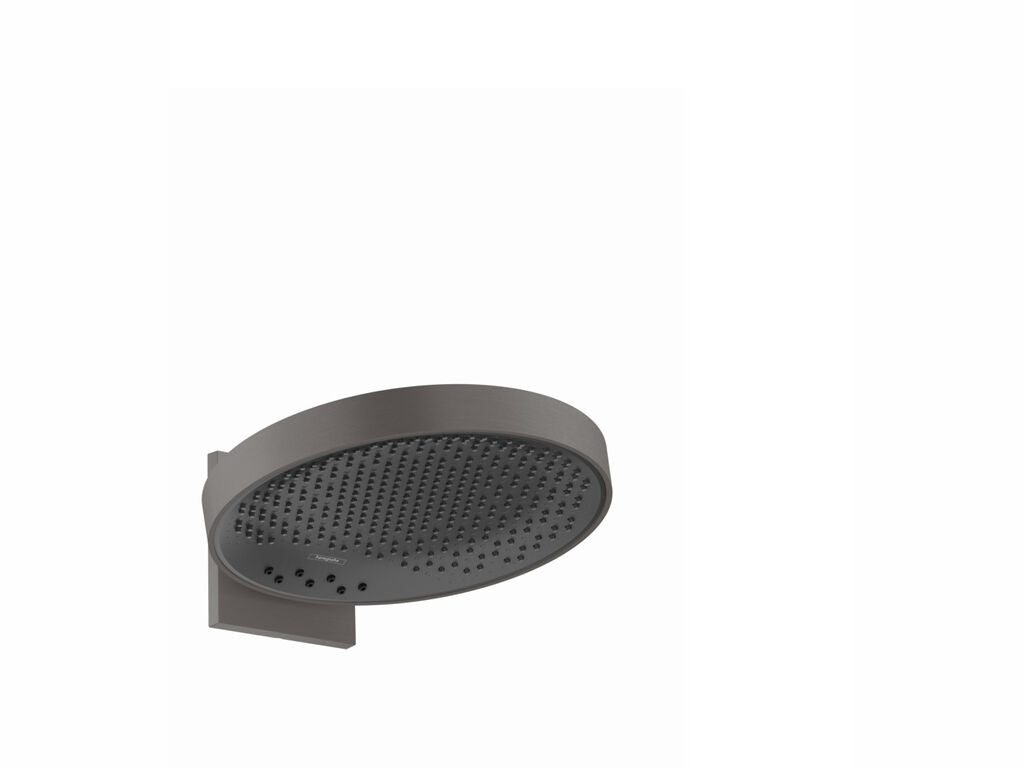 Hansgrohe rainfinity 360 3jet ohs wall brushed black chrome