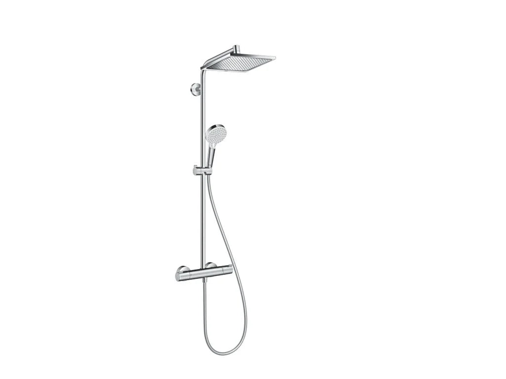 Hansgrohe crometta e 240 showerpipe chrome