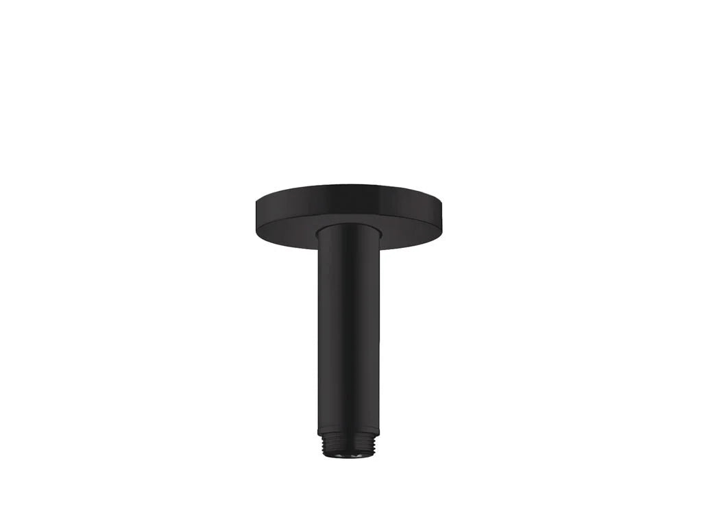 Hansgrohe ceiling connector s 100mm matt black