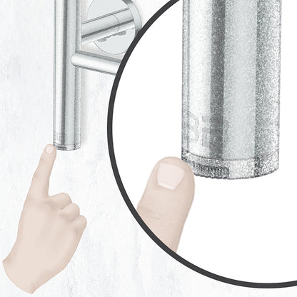 Bathroom Butler BB Heated Natural 5 Bar Pts (STRAIGHT)