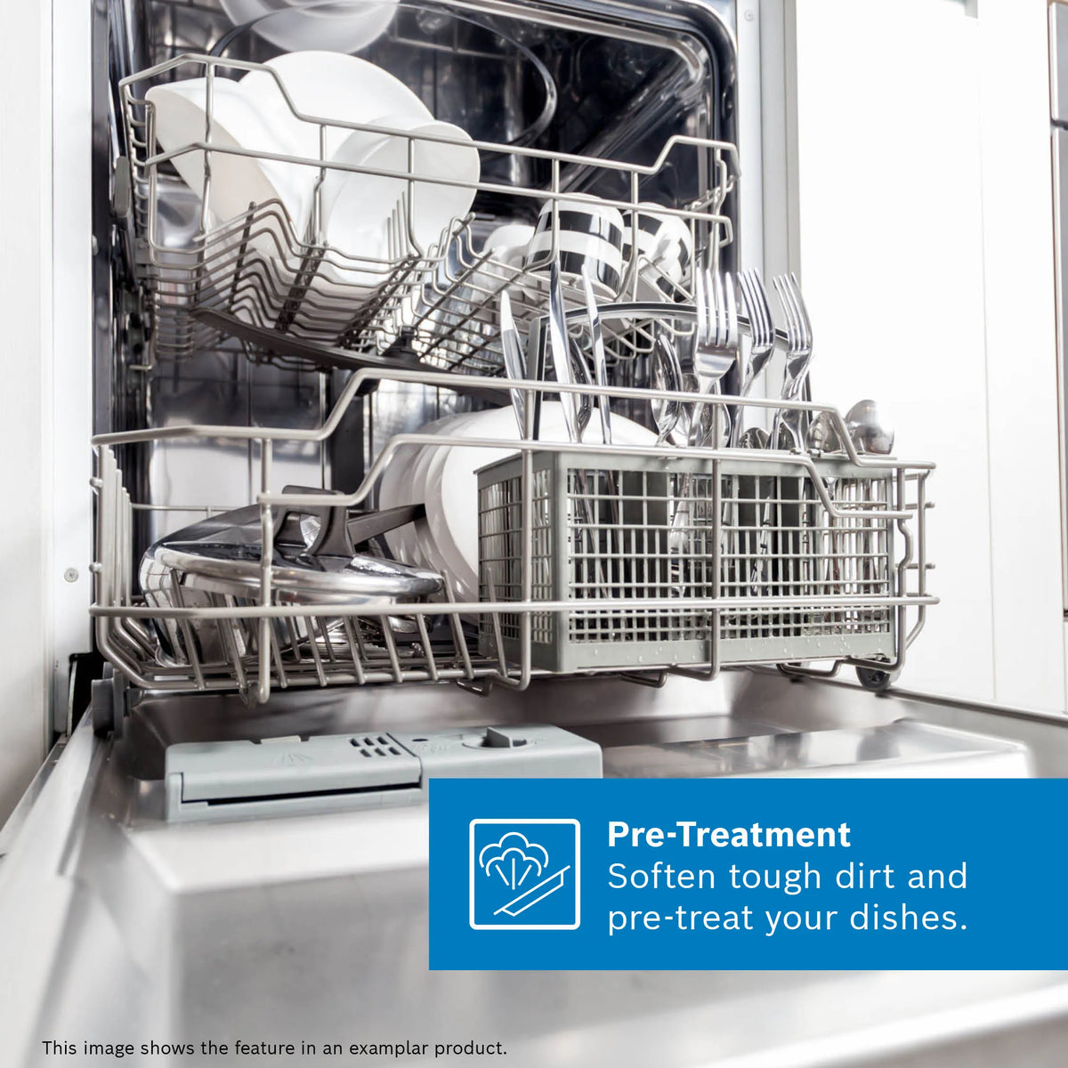 Bosch Series 6 Freestanding Dishwasher 60 cm Silver - SMS6EMI10Z