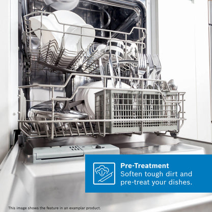 Bosch Series 6 Freestanding Dishwasher 60 cm Silver - SMS6EMI10Z