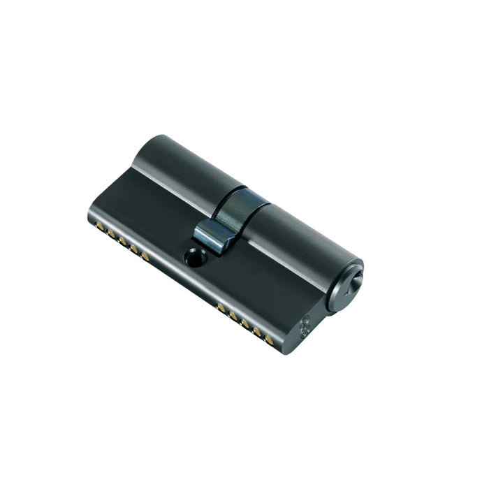 QS Cylinder Black 66mm With 3 Keys