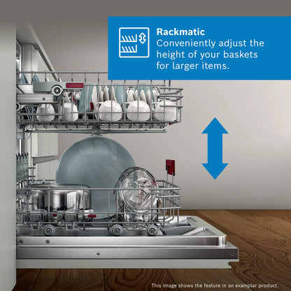 Bosch Series 6 Freestanding Dishwasher 60 cm Silver - SMS6EMI10Z