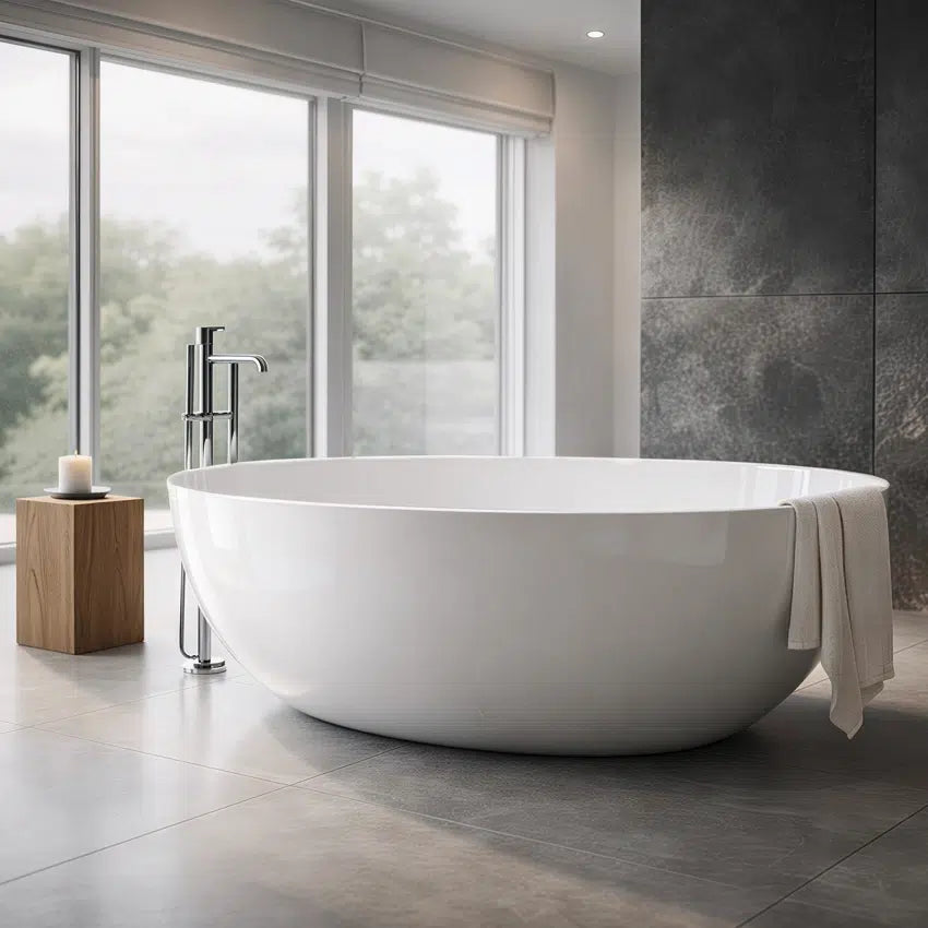 Flavio Bath 1700x780 F/s Rotterdam With Overflow (NEW)