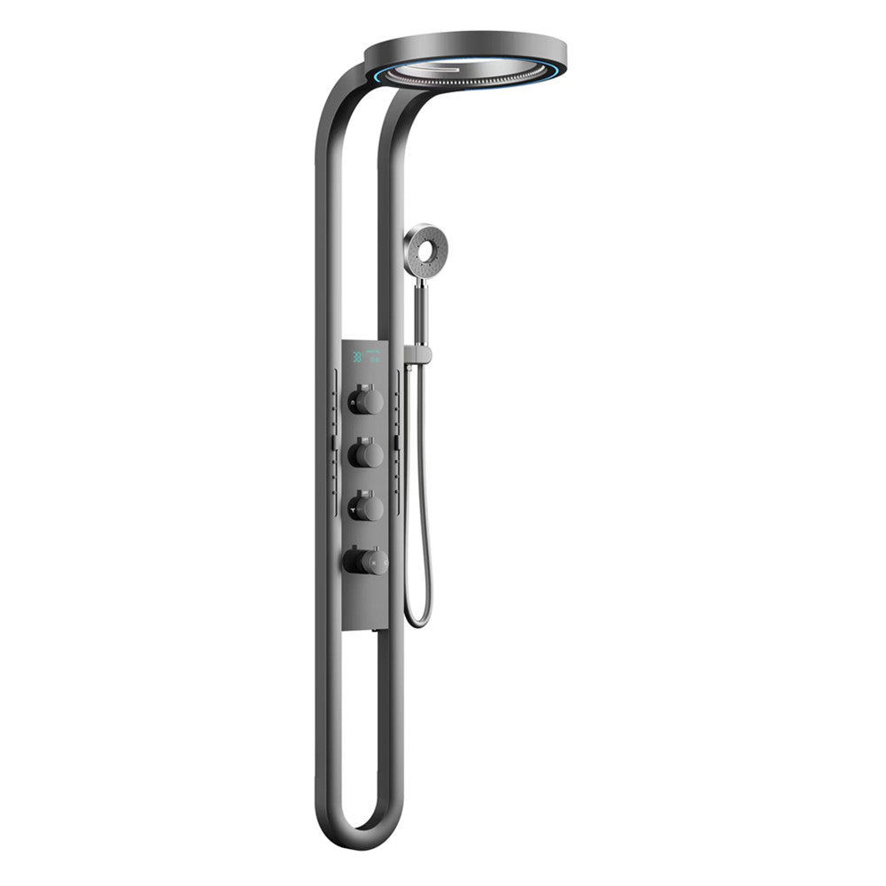 Aflo Shower Panel Mary J Gun Grey (NEW)