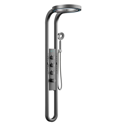 Aflo Shower Panel Mary J Gun Grey (NEW)