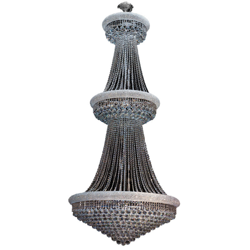 Basket K9 Crystal Chandelier – Double Basket