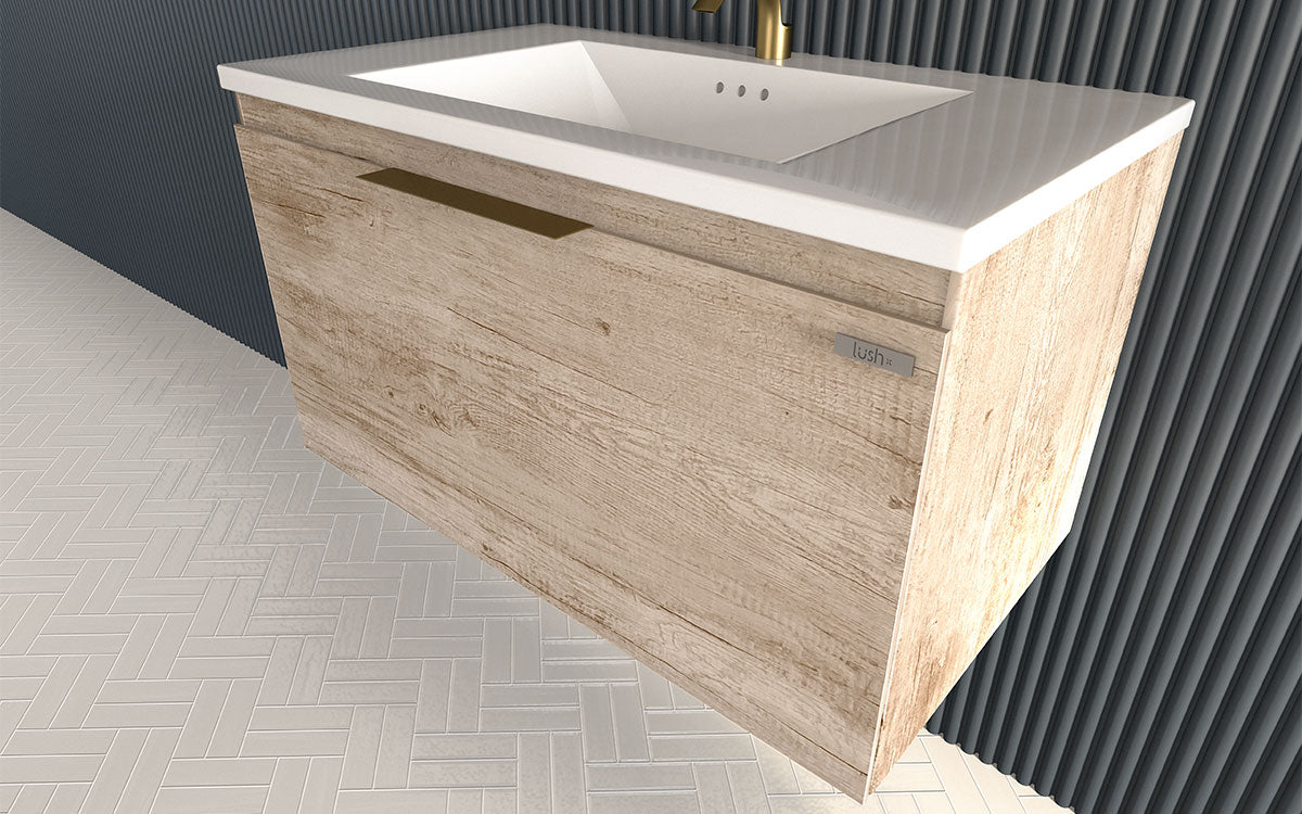 Mosaico Vero Savvy Vanity 800mm Oak
