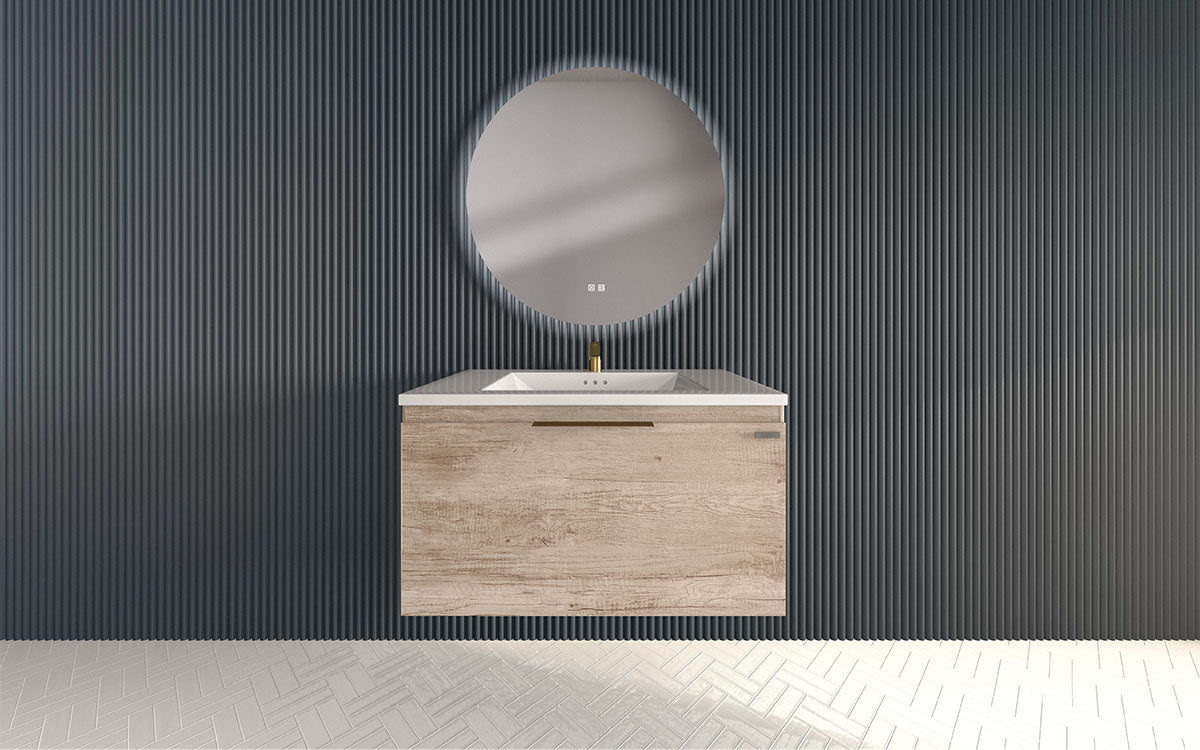 Mosaico Vero Savvy Vanity 800mm Oak