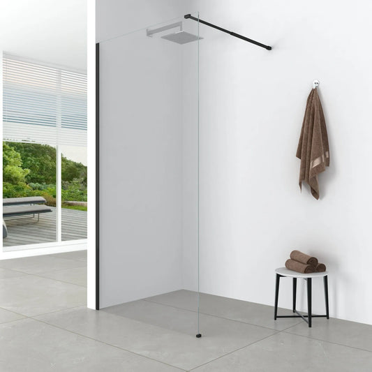 Aquatec Screen Black 1200x2000x8mm + Stabilizer