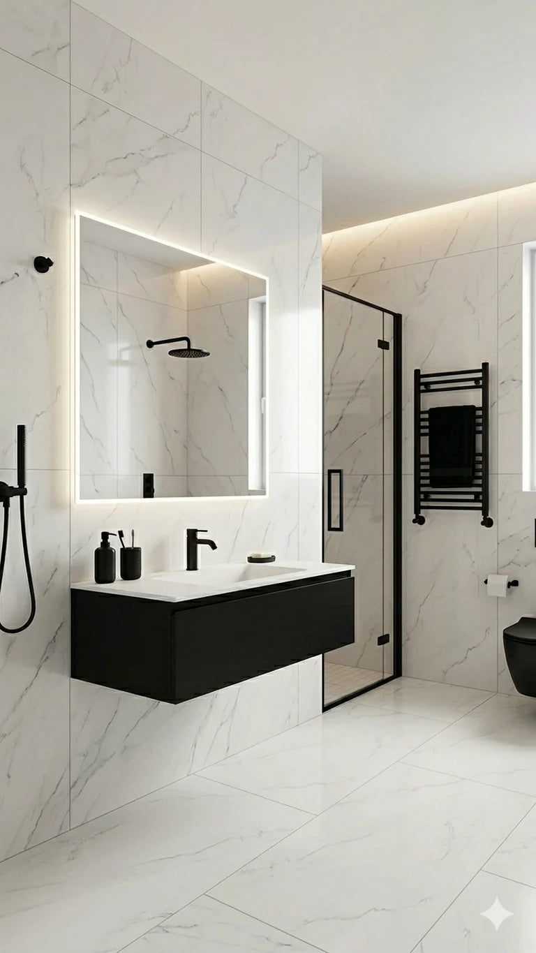 Saturio Glossy Polished Porcelain 600X1200 1st Grade Floor & Wall Tiles