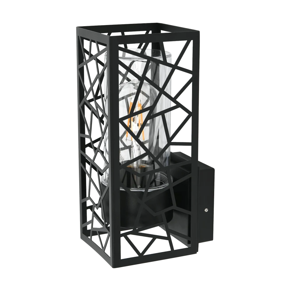 Silas Black Outdoor Wall Light
