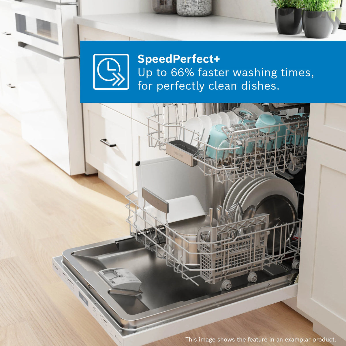 Bosch Series 8 Freestanding Dishwasher 60 cm Silver-inox - SMS8ECI02Z