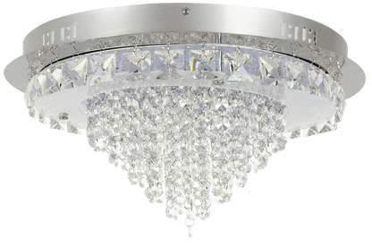 Star Chrome 24W Cool White LED Ceiling Light