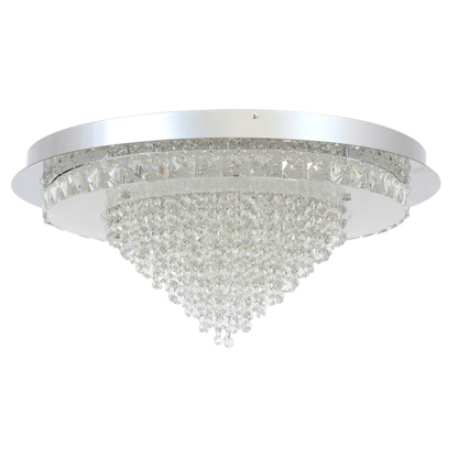Star Chrome 60W Cool White LED Ceiling Light